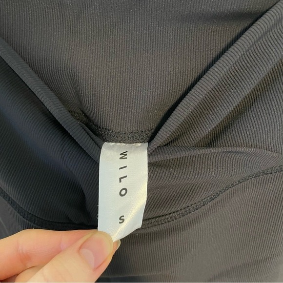 NWOT Wilo the Label Ribbed 7/8 Leggings Size Small - Picture 5 of 6